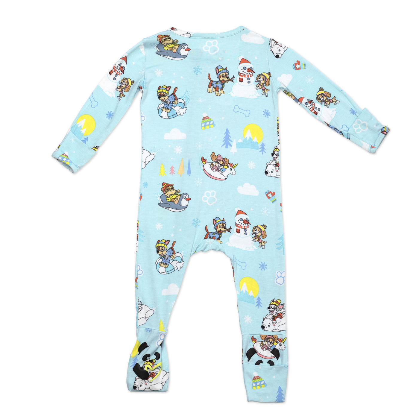PAW Patrol Winter Bamboo Convertible Footie