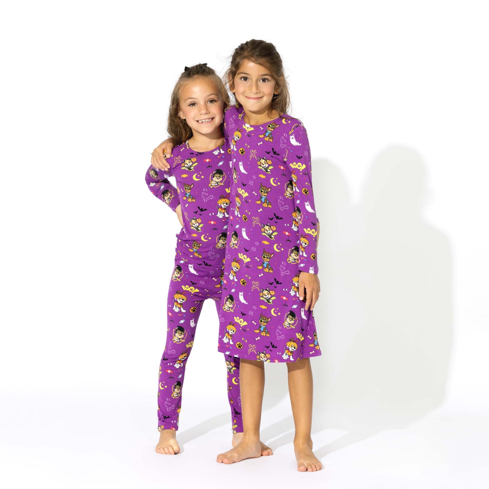 PAW Patrol: Halloween Bamboo Girls' Long Sleeve Dress