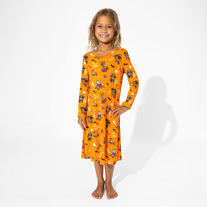 PAW Patrol: Halloween Pups Bamboo Girls' Long Sleeve Dress