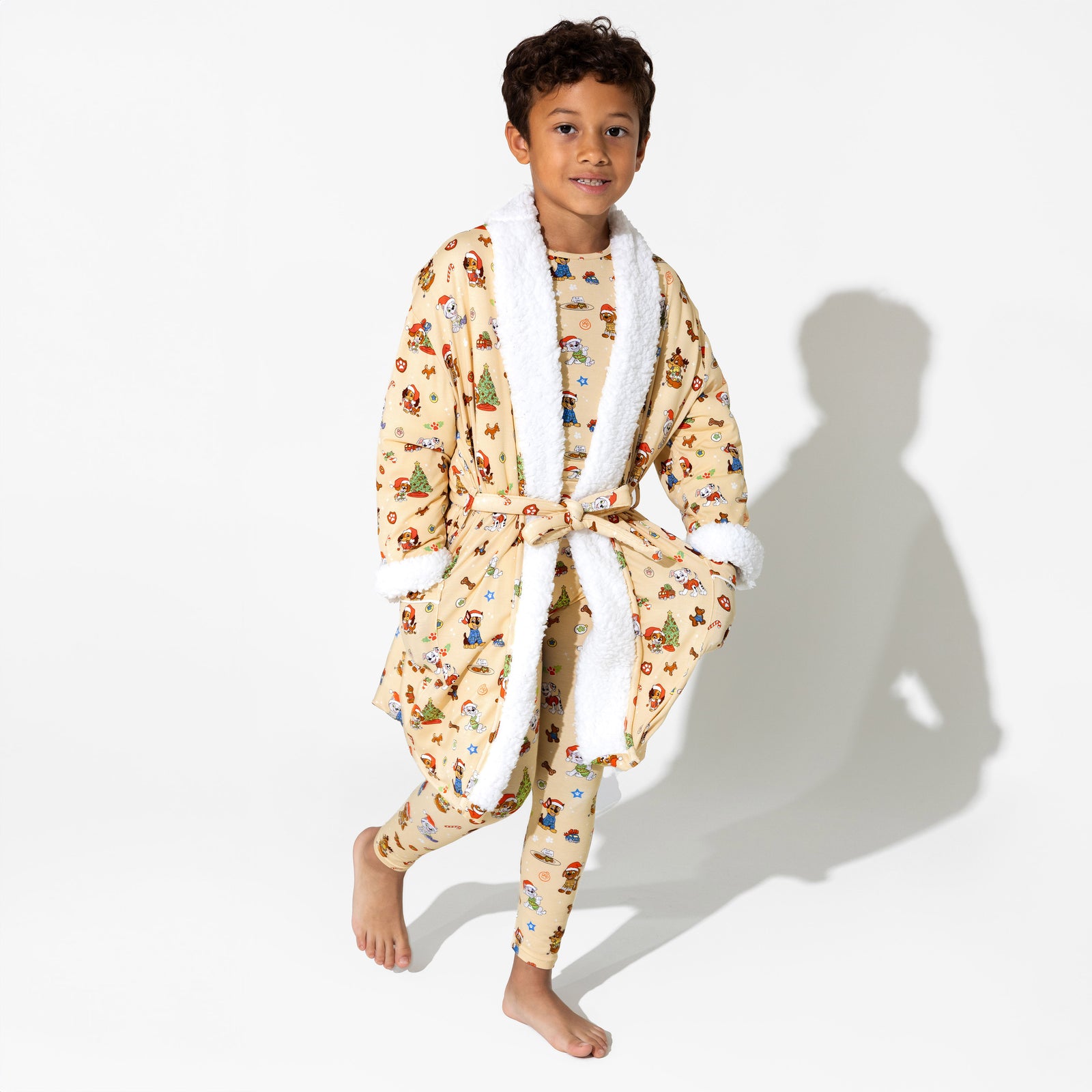 PAW Patrol: Jingle Paws Kids Bamboo Sherpa Robe