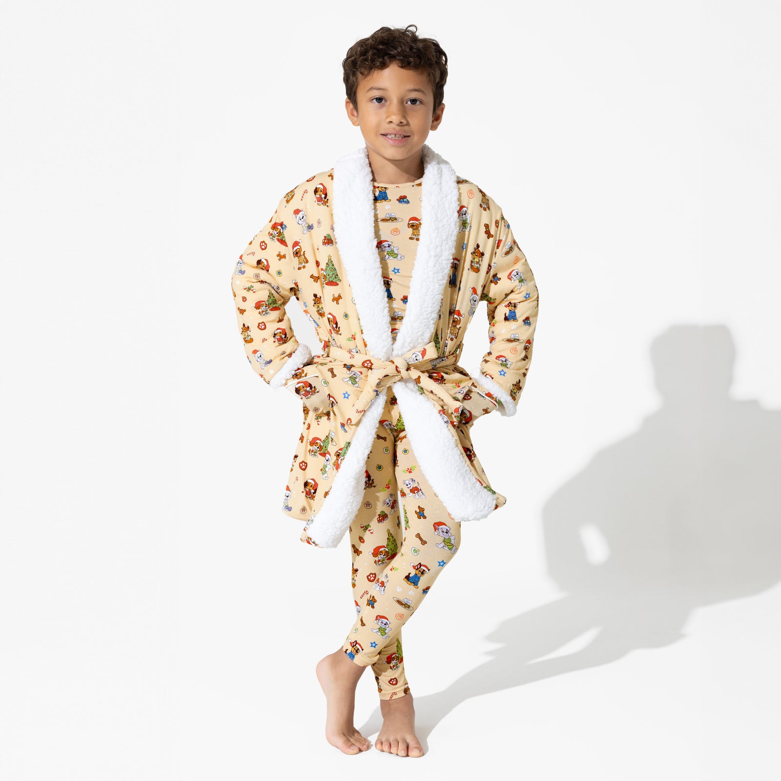 PAW Patrol: Jingle Paws Kids Bamboo Sherpa Robe