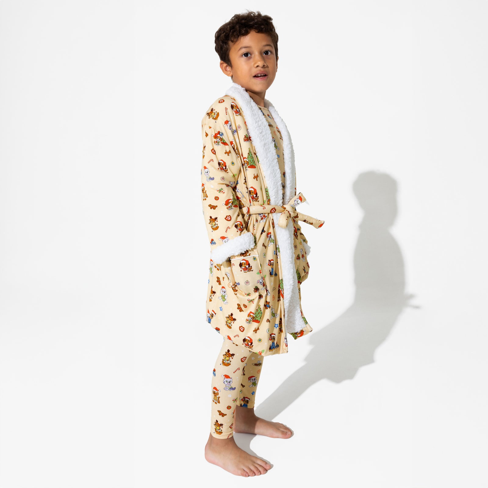 PAW Patrol: Jingle Paws Kids Bamboo Sherpa Robe