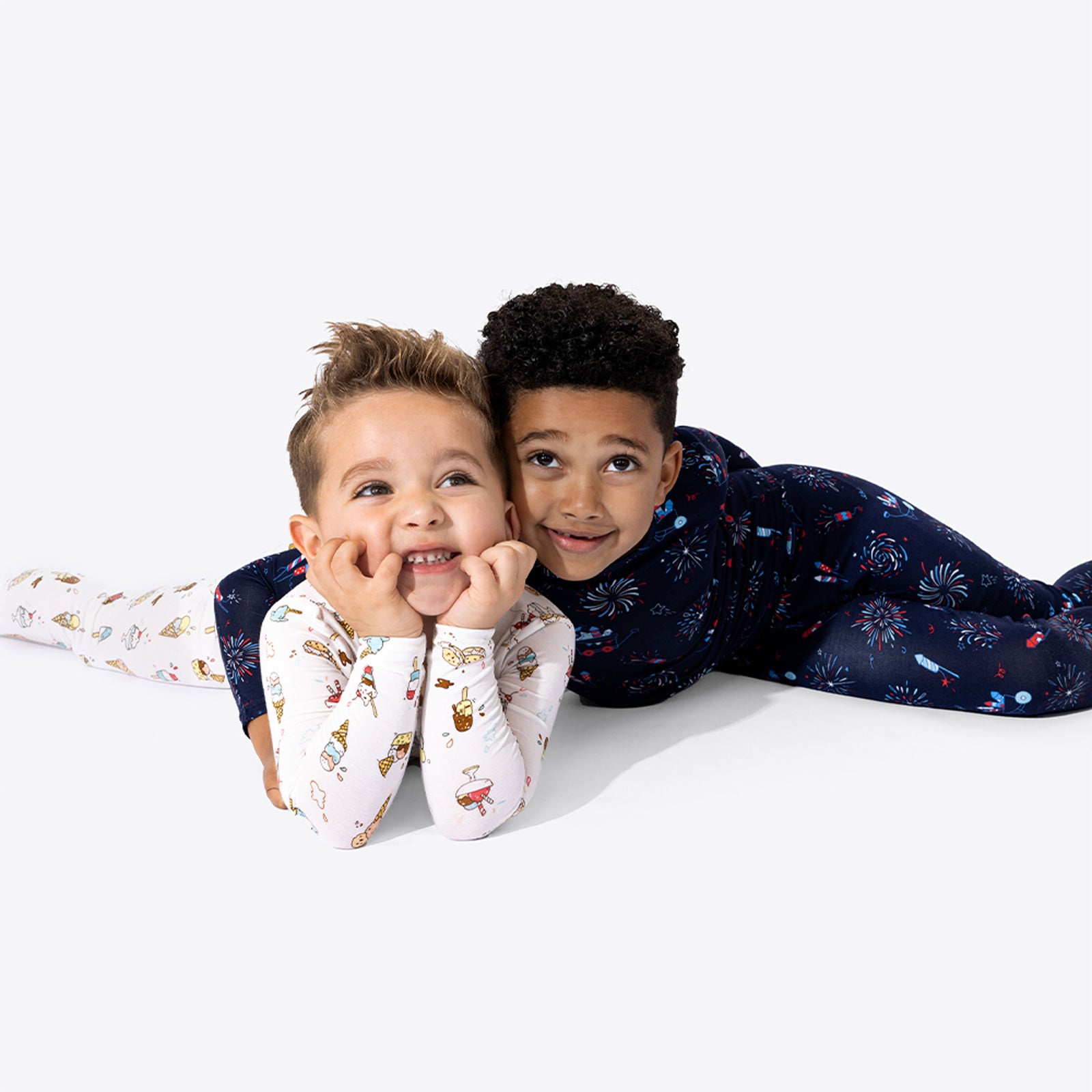 Fireworks Bamboo Kids Pajamas