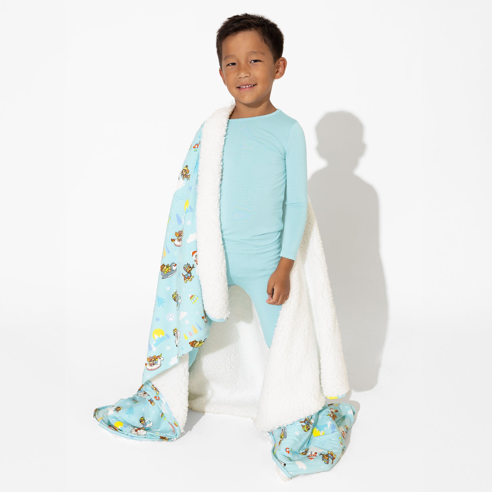 PAW Patrol: Winter Bamboo Sherpa Blanket