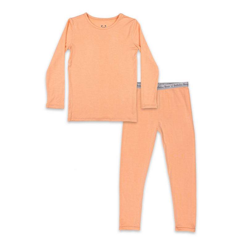 Peach Fuzz Bamboo Kids Pajamas