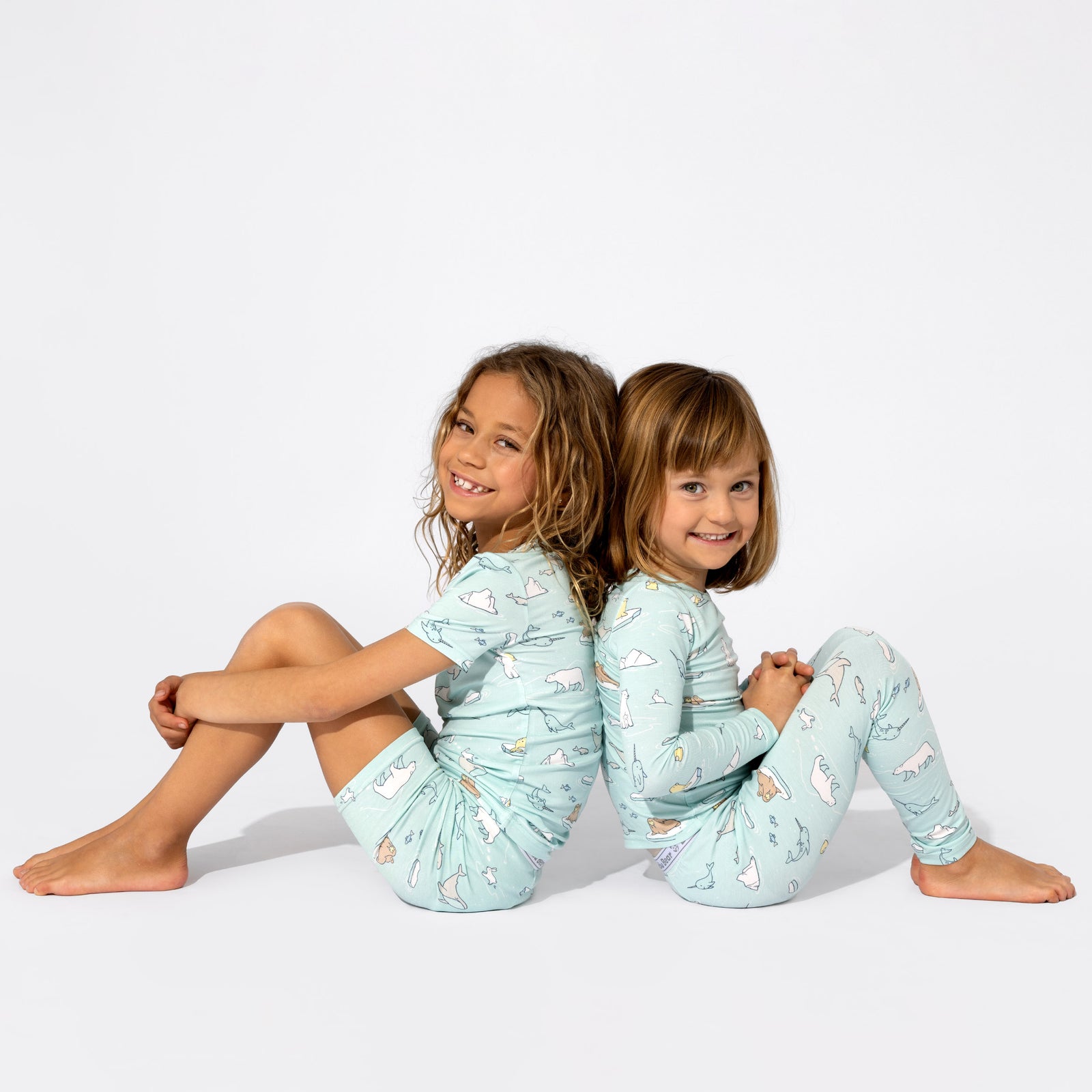 Arctic Bamboo Kids Pajama Short Set