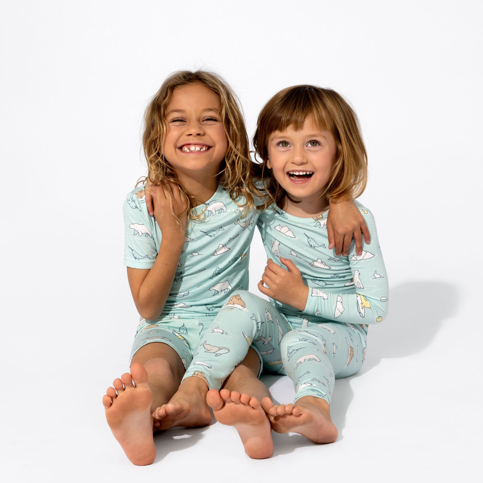 Arctic Bamboo Kids Pajama Short Set