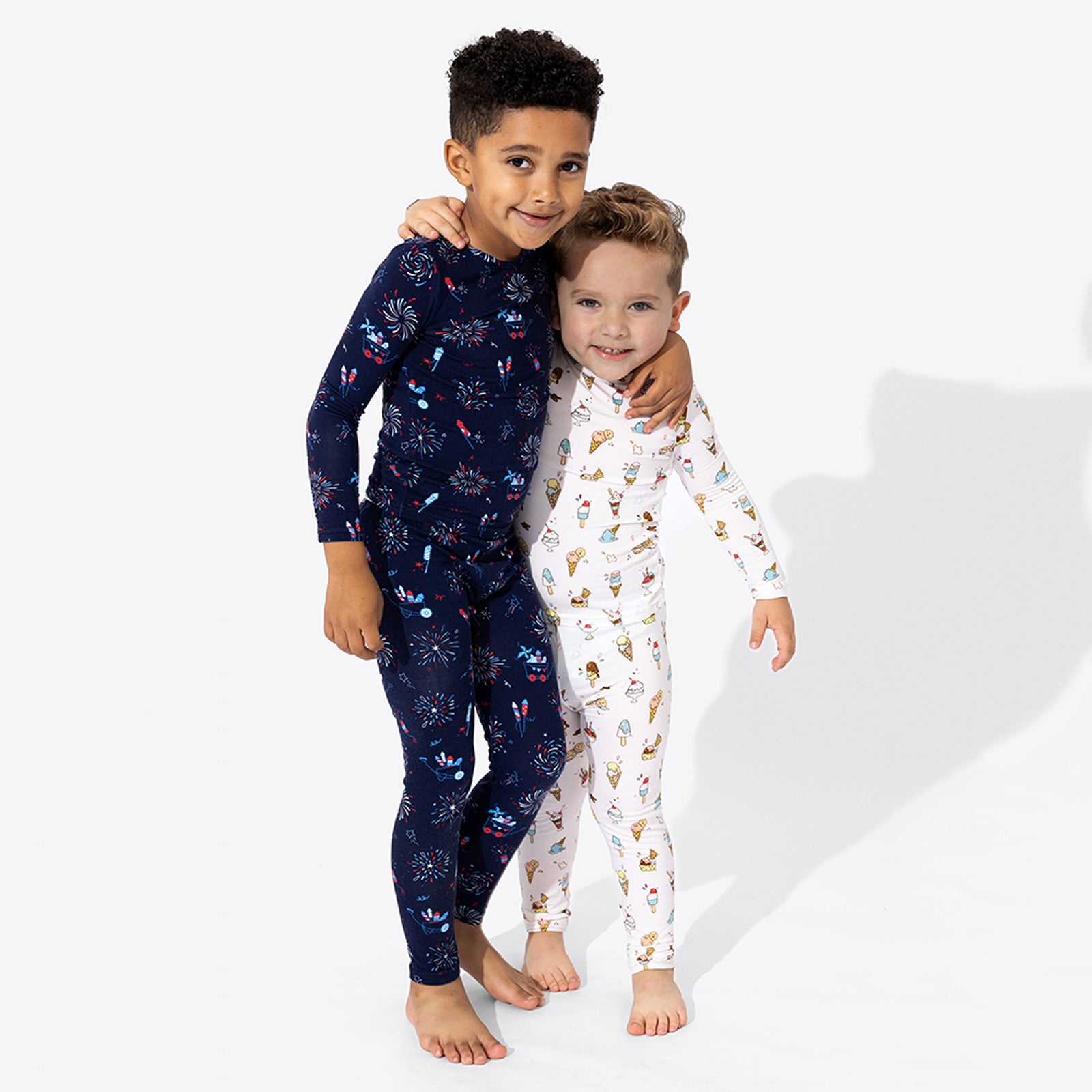 Fireworks Bamboo Kids Pajamas