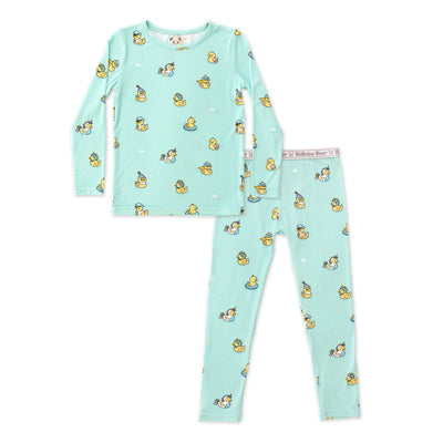 Rubber Ducky Bamboo Kids Pajamas