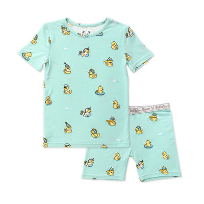 Rubber Ducky Bamboo Kids Pajama Short Set