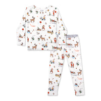 Santa's Workshop Bamboo Kids Pajamas