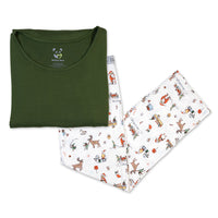 Santa's Workshop Bamboo Men's Pajama Set