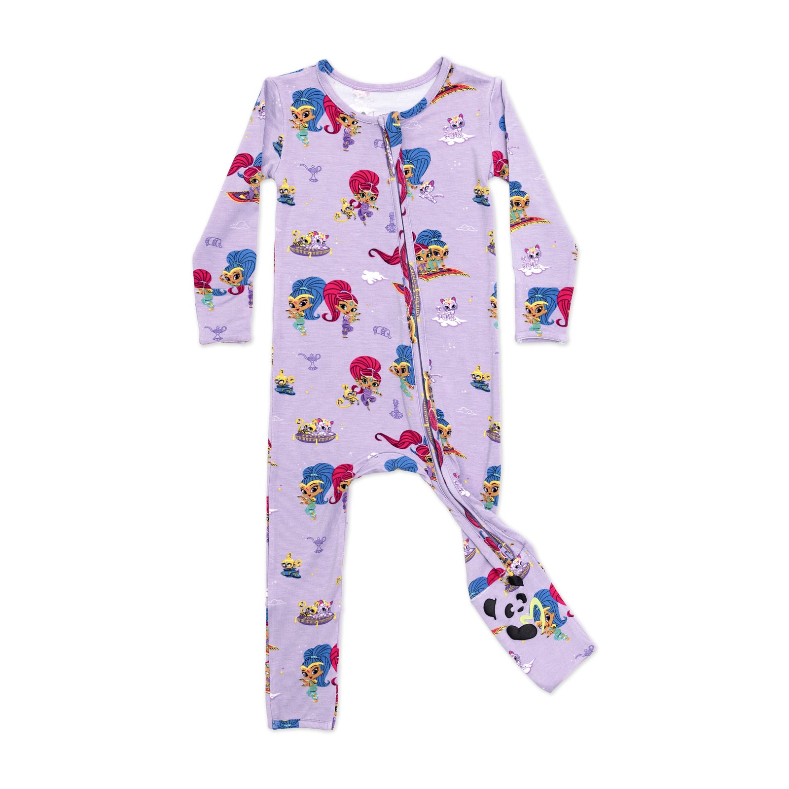 Shimmer and Shine Bamboo Convertible Footie