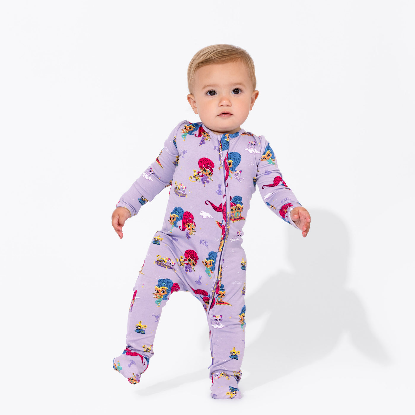 Shimmer and Shine Bamboo Convertible Footie