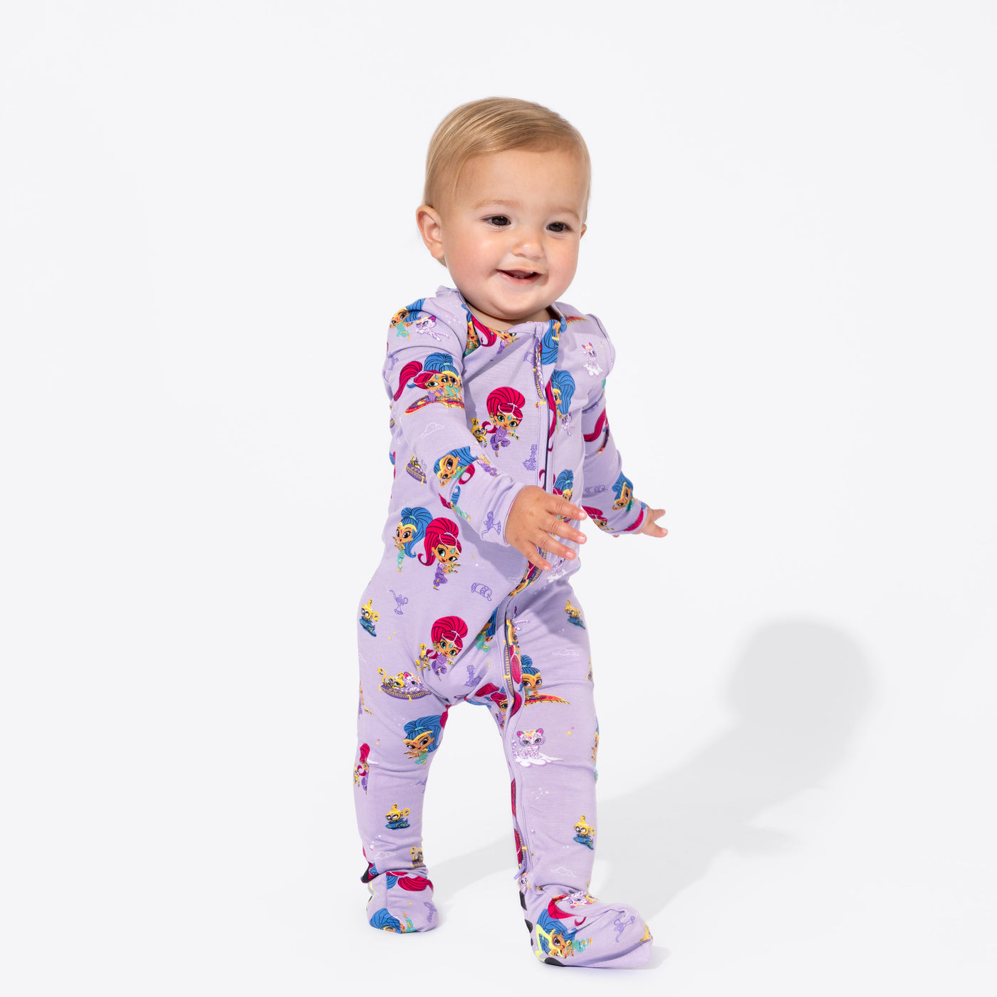 Shimmer and Shine Bamboo Convertible Footie