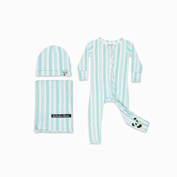 Slumber Stripes - Baby Shower Set