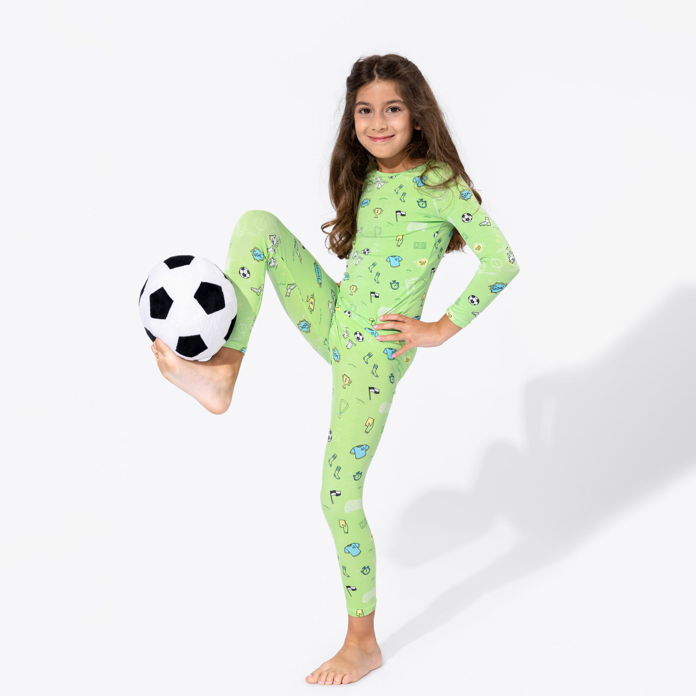 Soccer Bamboo Kids Pajamas