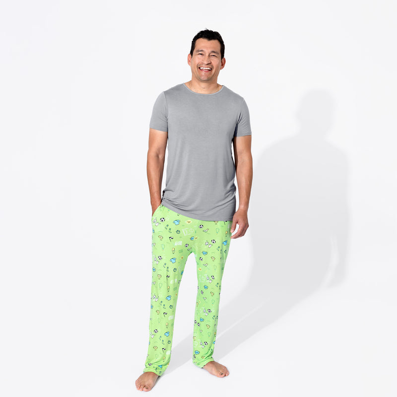 Soccer Bamboo Men's Pajama Set