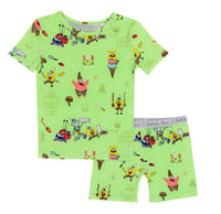 SpongeBob SquarePants: Foodie Bamboo Kids Pajama Short Set