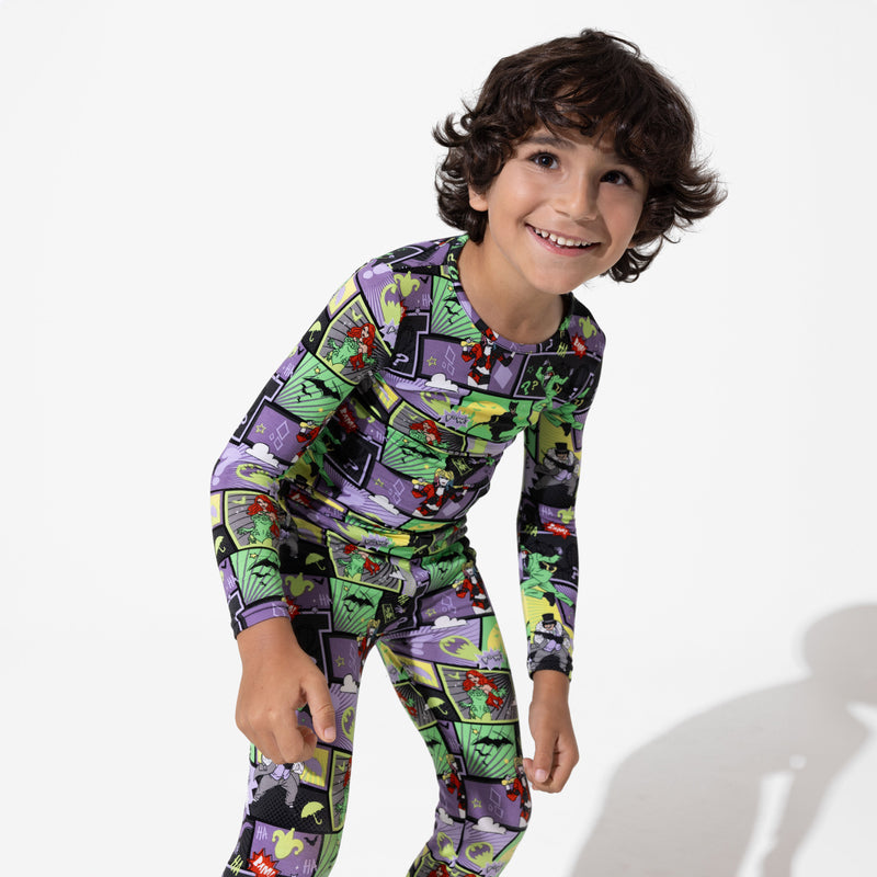 Batman Baddies Bamboo Kids Pajamas