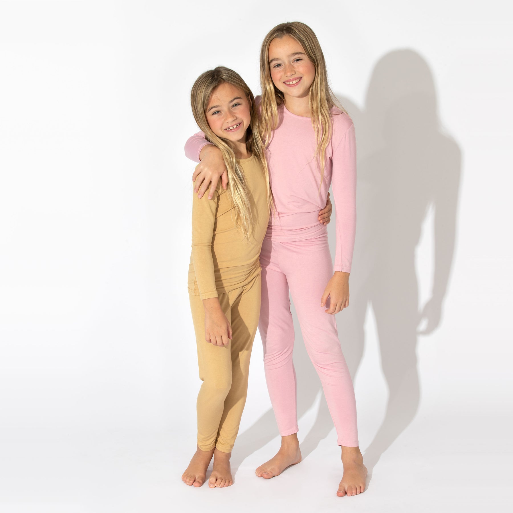 Dreamy Dusty Rose: Kids Bamboo Pajamas for Cozy Nights