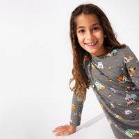 Trick or Treaters Bamboo Girls' Long Sleeve Dress