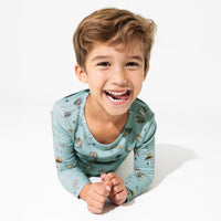 Mushroom Cycle Bamboo Kids Pajamas