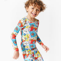 Comic Hero Bamboo Kids Pajamas