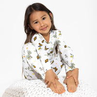 Monarch Butterfly Bamboo Kids Pajamas