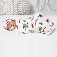 The Elf On The Shelf Bamboo Swaddle & Beanie Set