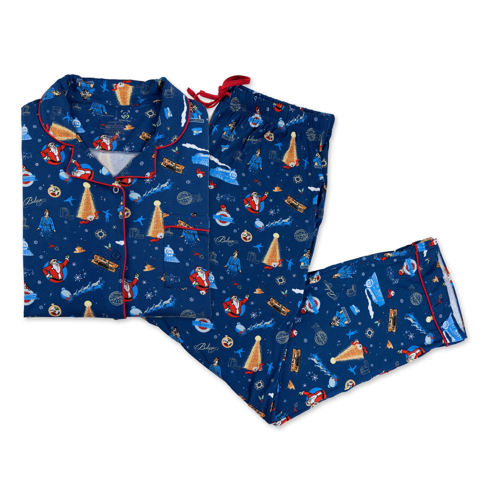 The Polar Express Bamboo Men's Pajama Set