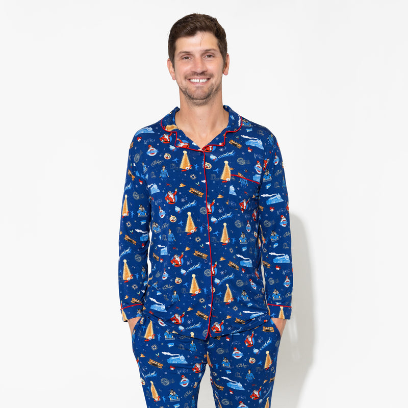 The Polar Express Bamboo Men's Pajama Set