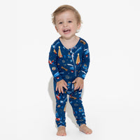 The Polar Express Bamboo Convertible Footie