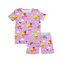 Trolls Valentine's Kids Bamboo Pajama Short Set