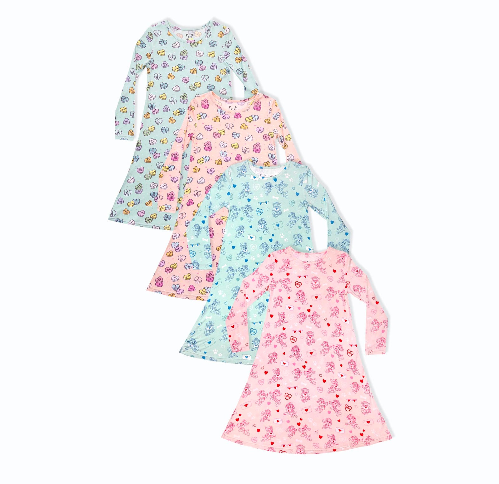 Valentine's Dress Bundle - Girls' Long Sleeve Dresses