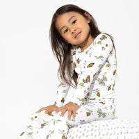 Monarch Butterfly Bamboo Kids Pajamas