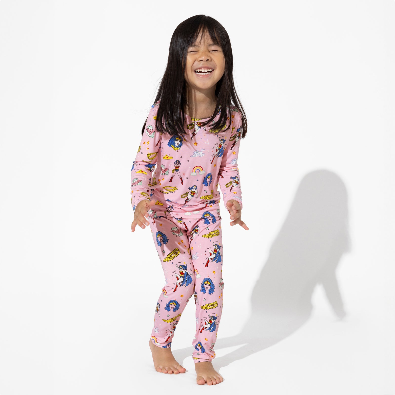 Wonder Woman Bamboo Kids Pajamas