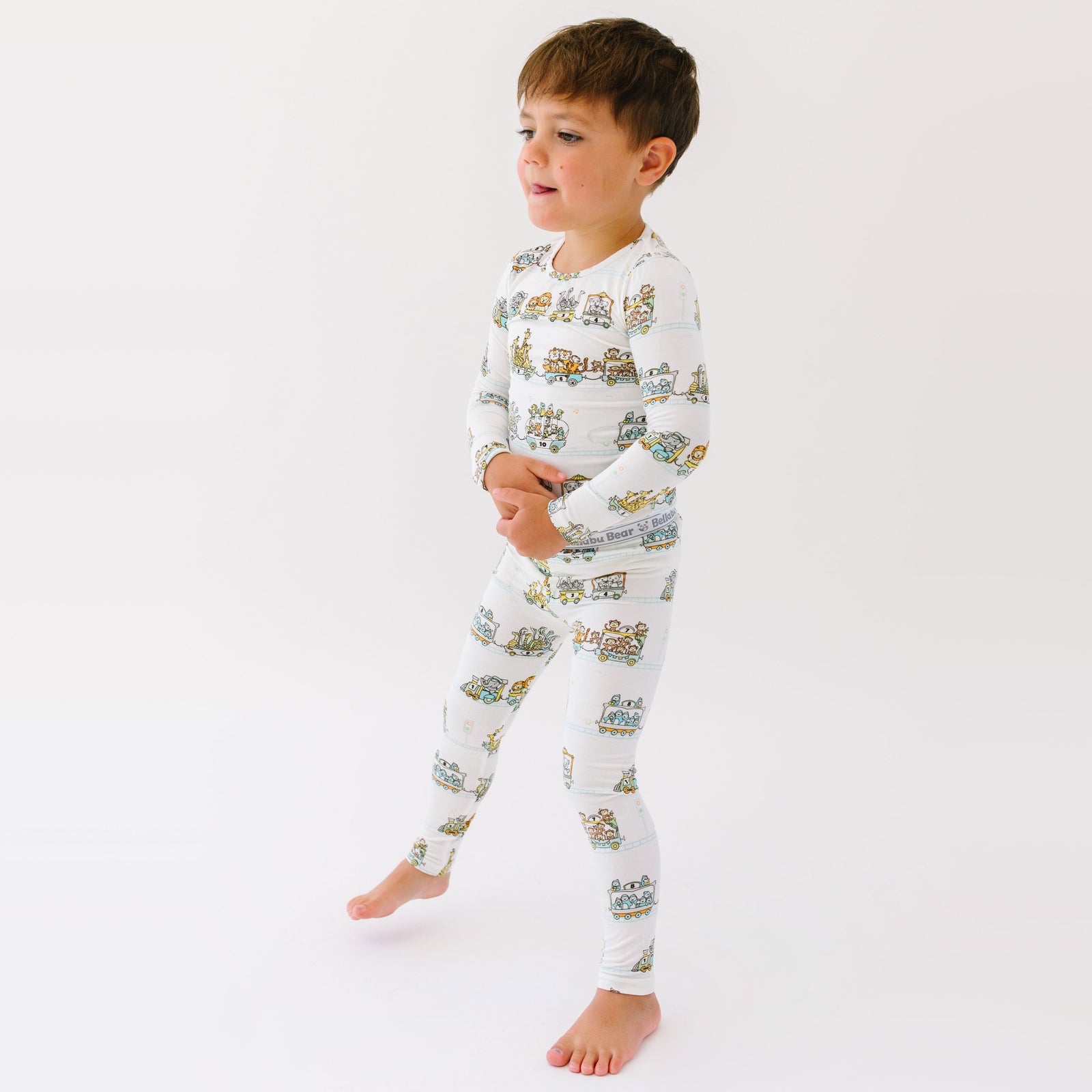 Pyjama Sets Boys Train Pjs Embark On A Cozy Journey With Our Zoo