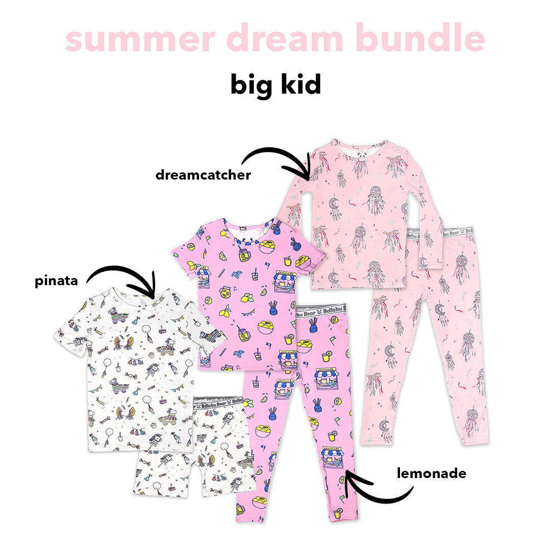 Summer Dream Bundle - Kids Bamboo Pajamas