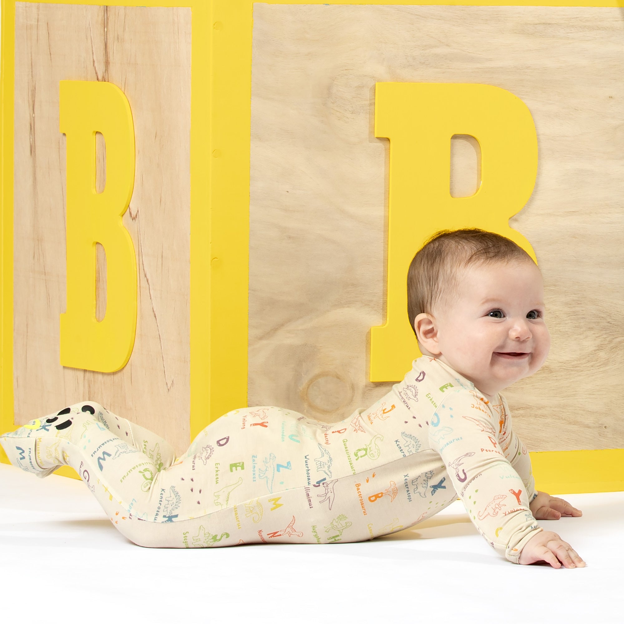 Sold Bellabu bear bamboo footies