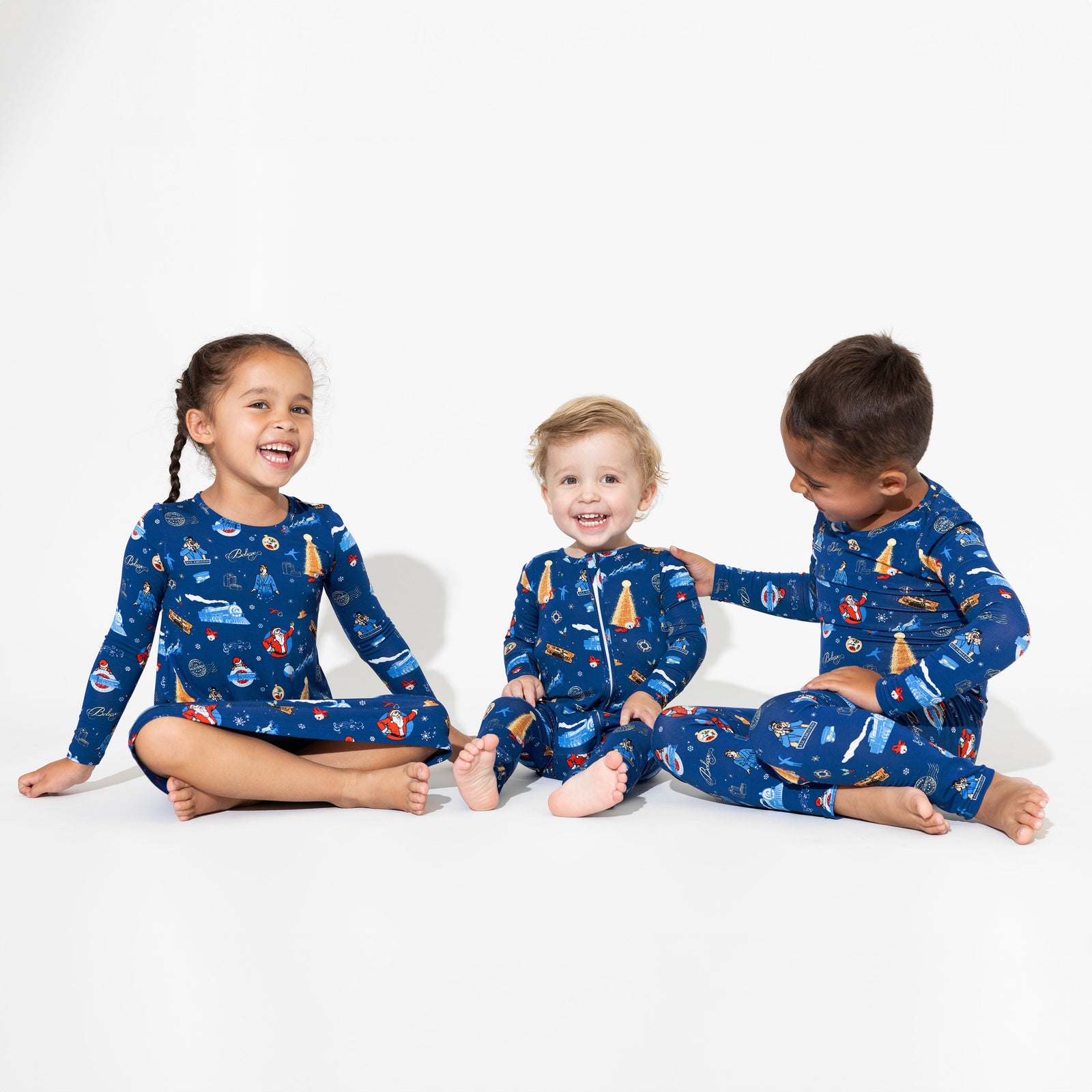 The Polar Express Bamboo Girls' Long Sleeve Dress