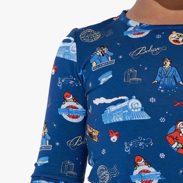 The Polar Express Bamboo Kids Pajamas