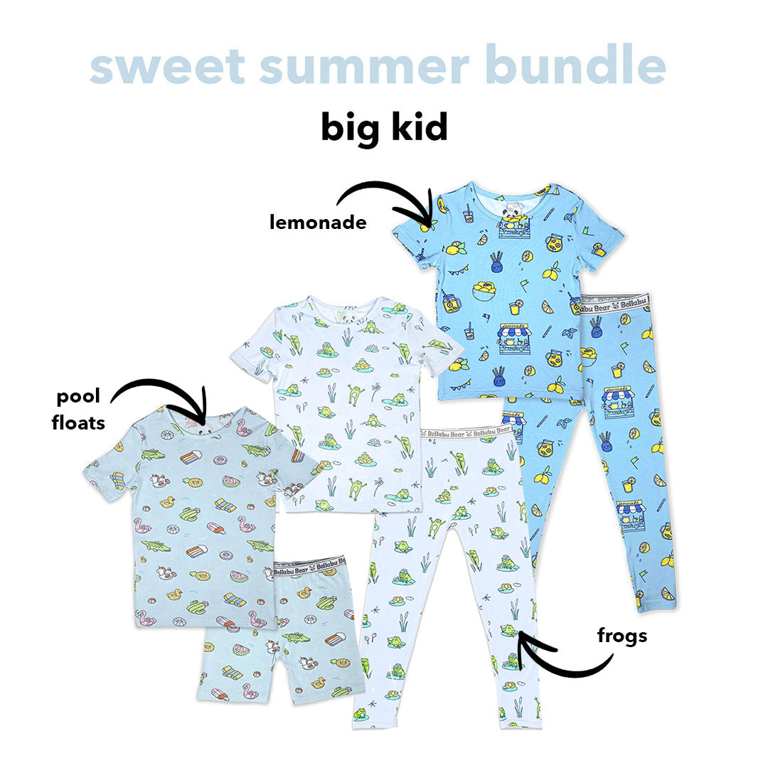 Sweet Summer Bundle - Kids Bamboo Pajamas