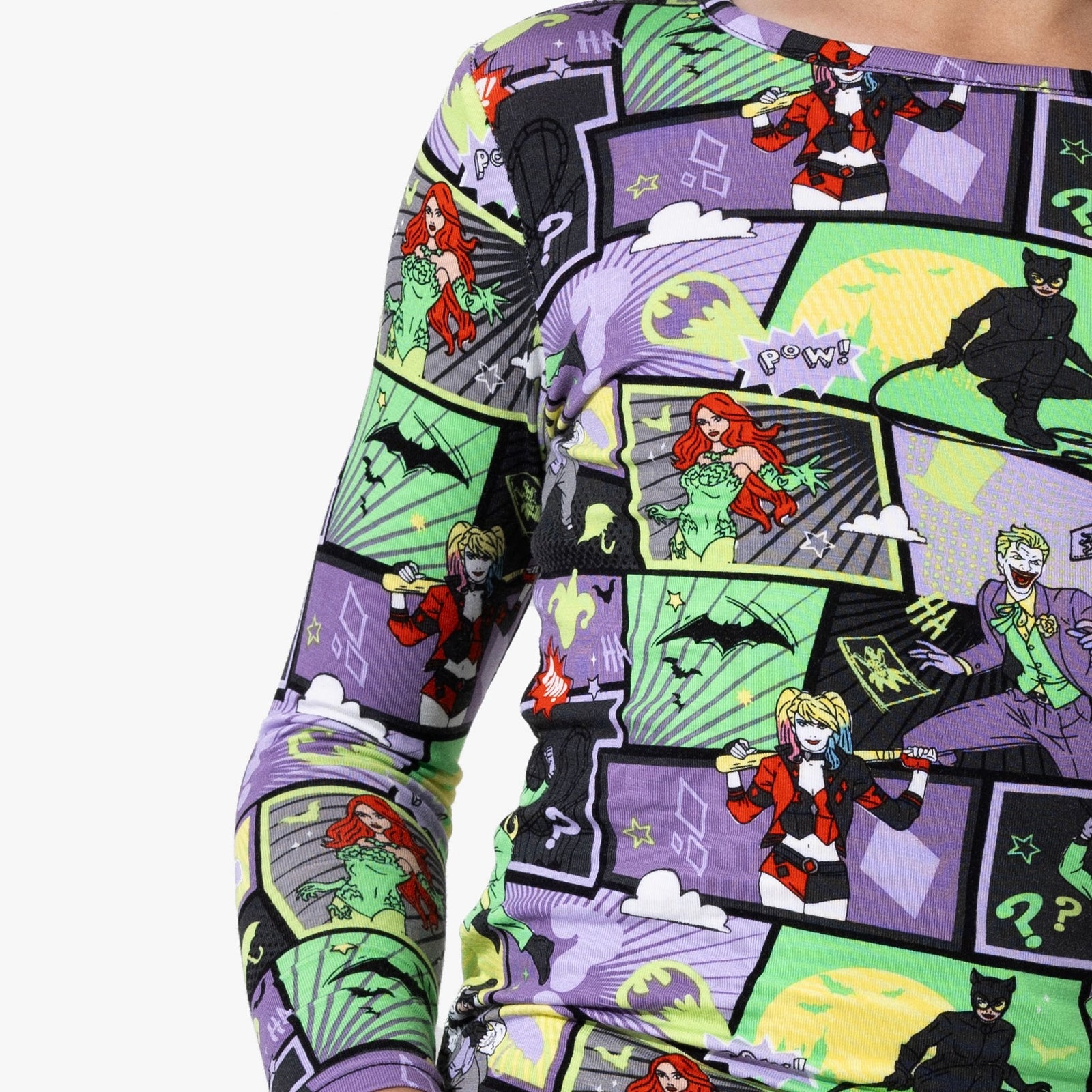 Batman Baddies Bamboo Kids Pajamas