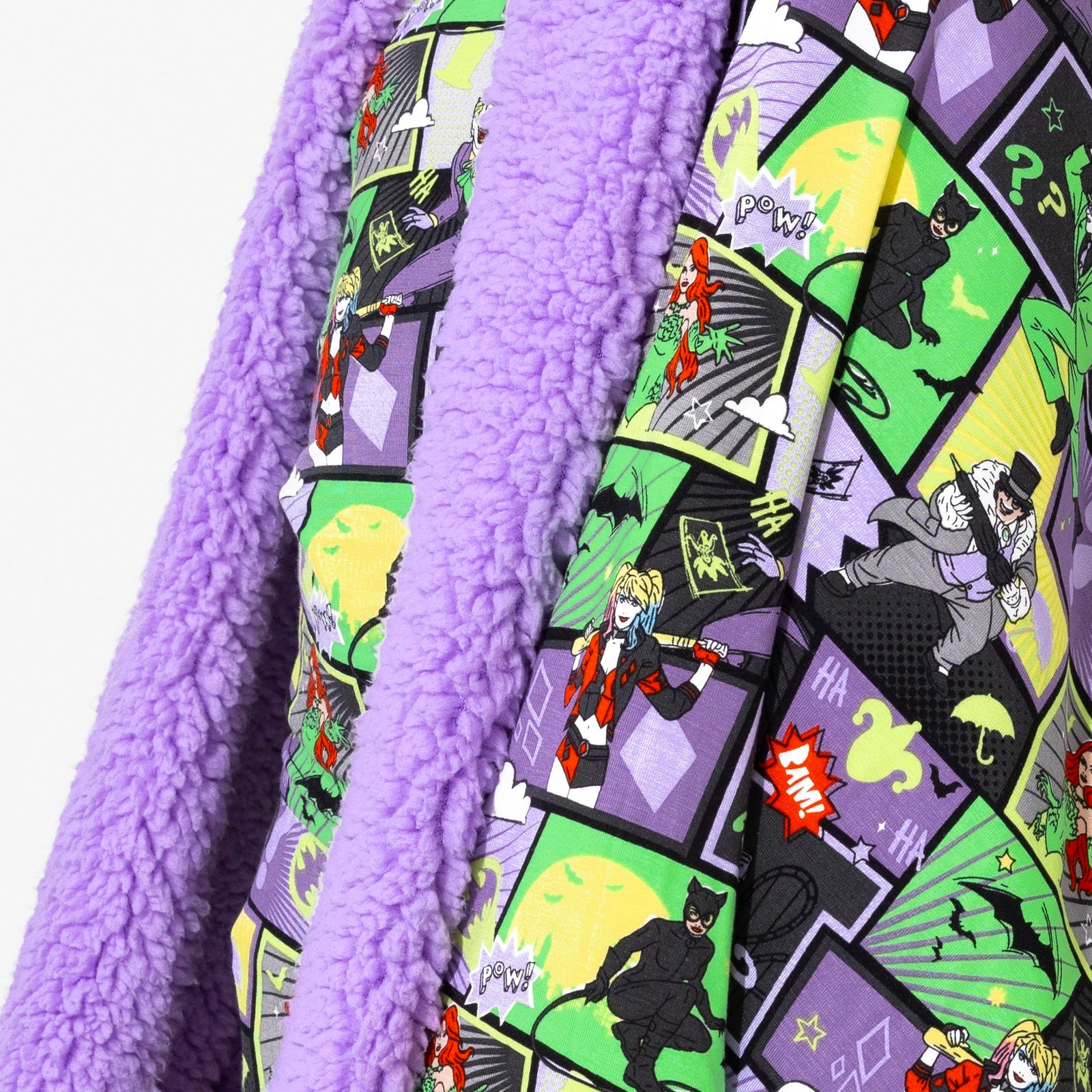 Batman Baddies Bamboo Sherpa Blanket