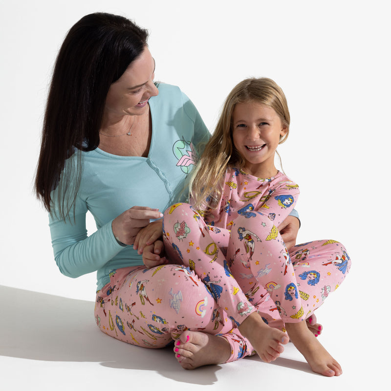 Wonder Woman Bamboo Kids Pajamas