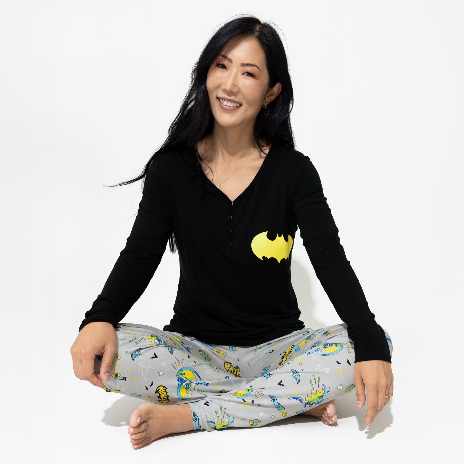 Batman Bamboo Women's Pajama Set