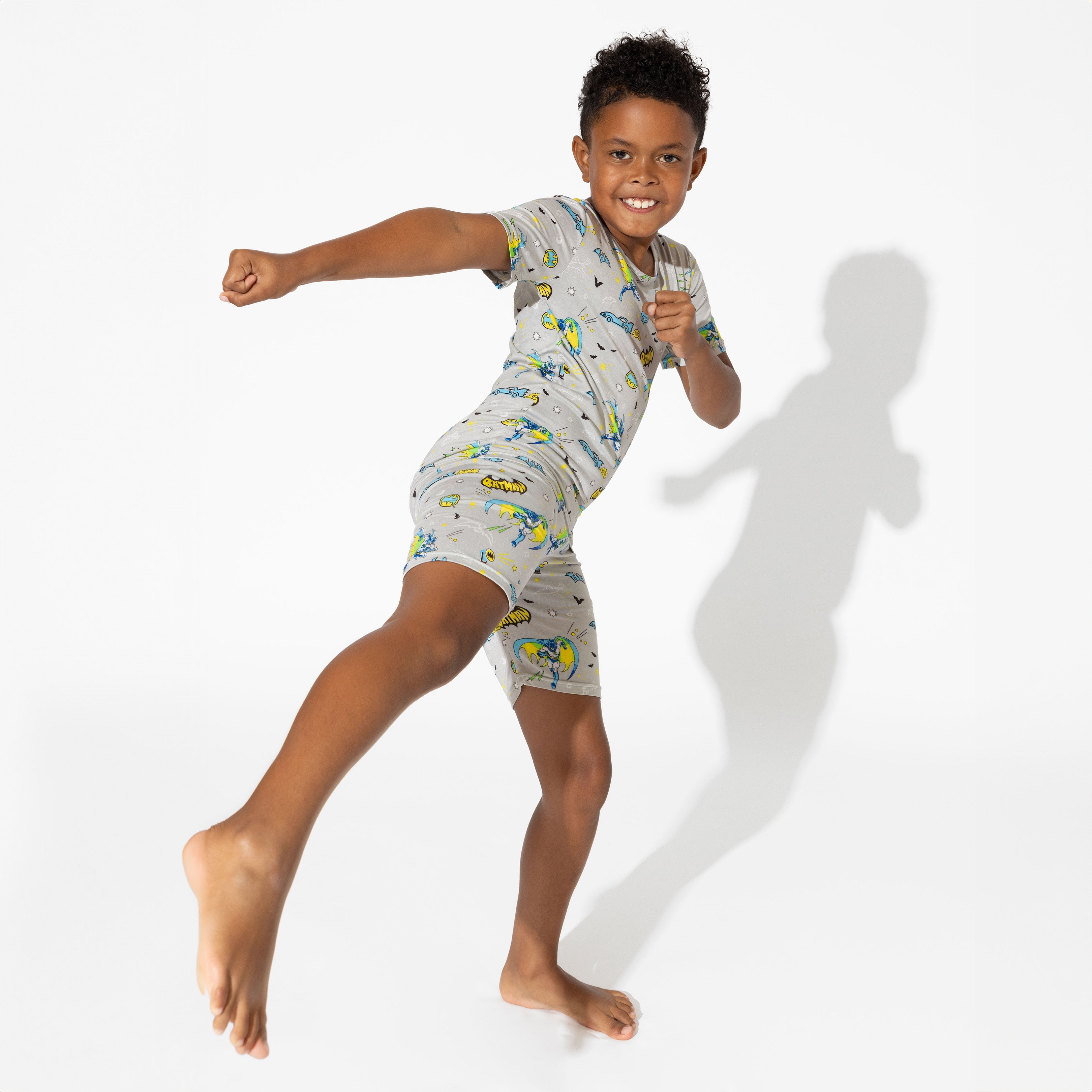 Dreamy Nights and Stylish Mornings Boys Bamboo Short Set Pajamas Bellabu Bear