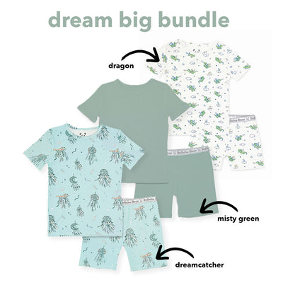 Dream Big Bundle - Kids Bamboo Short Set
