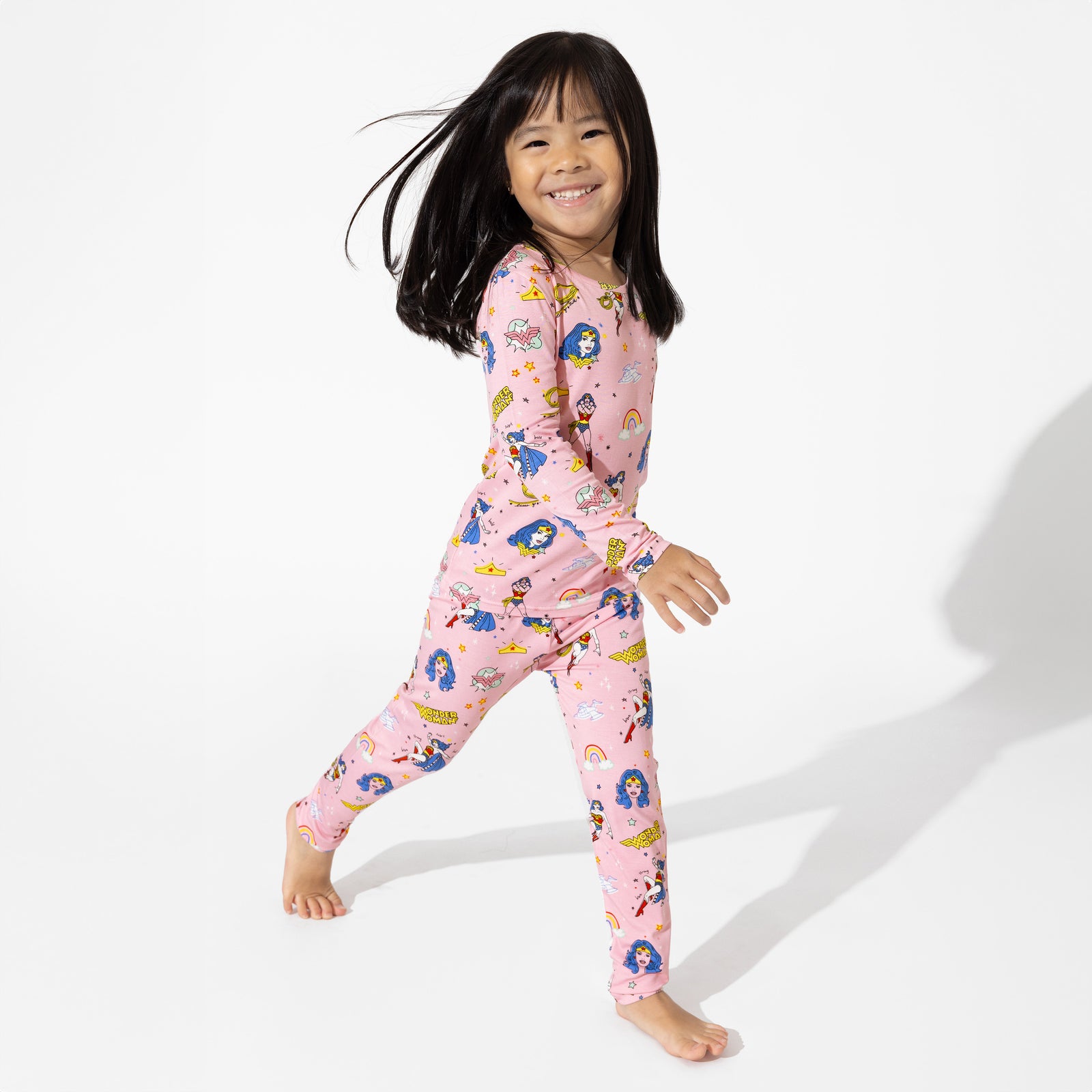 Wonder Woman Bamboo Kids Pajamas